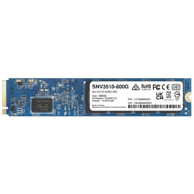 Synology Snv3510 800g Ssd Nvme Pcie 3 0 M2 22110